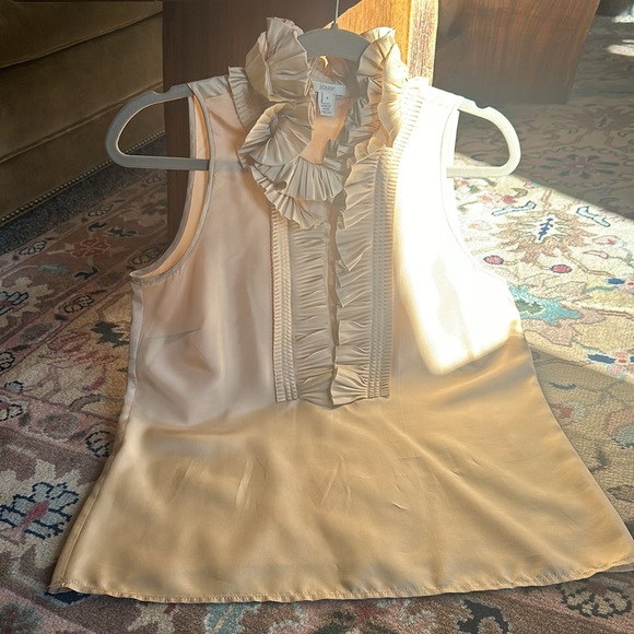 J. Crew silk sleeveless blouse - Picture 1 of 13